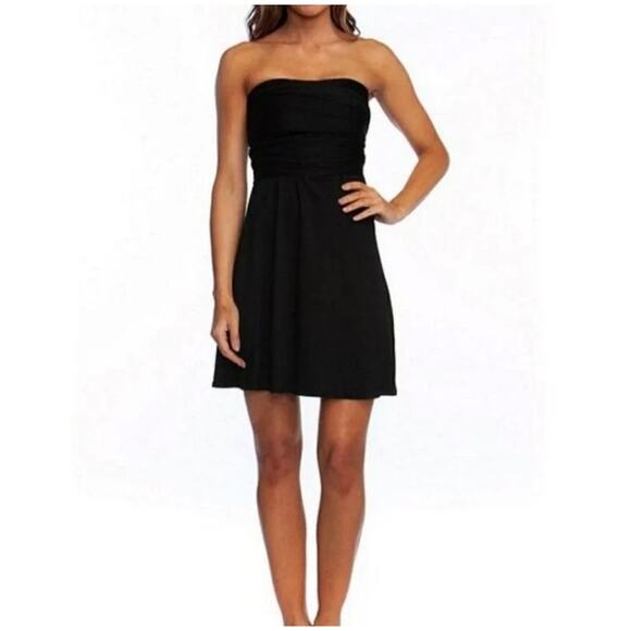 Kenneth Cole Multi-way Convertible Wrap Beach Dress blue size small - Picture 12 of 12